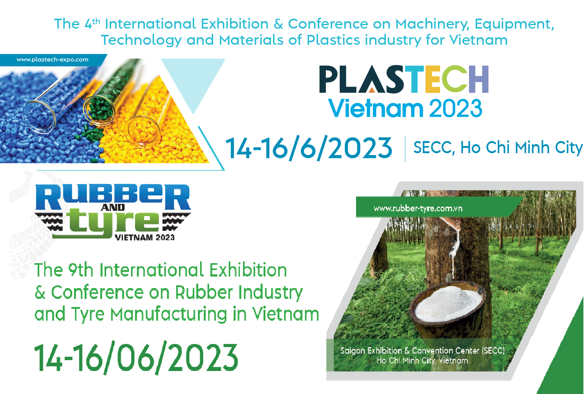 RUBBER & TYRE + PLASTECH VIETNAM 2023